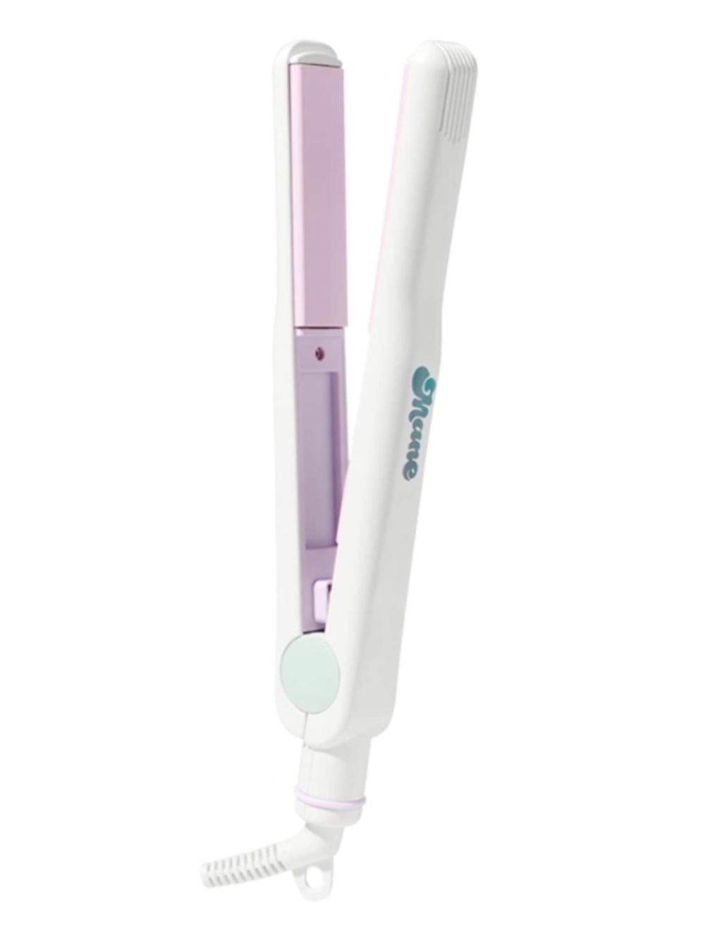 NIB Mane by Mane Addicts The Three Way Multi-Use Flat Iron, Straightener, White